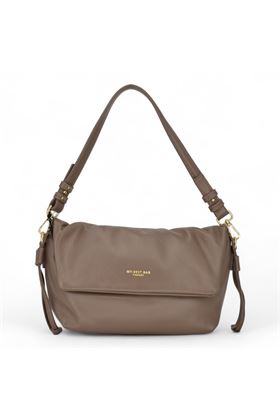 Borsa in pelle colore fango. MY BEST BAG | 1049-FANGO